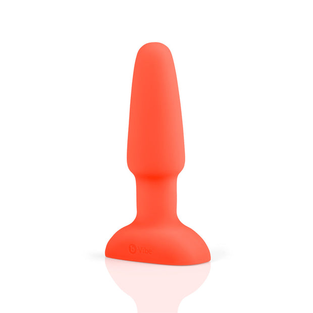 b-Vibe Rimming 2 Rotating and Vibrating Remote Control Plug Orange - Headshop.com