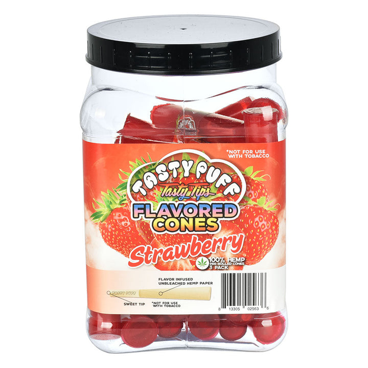 Tasty Puff Tasty Tips Pre-Rolled Cones | 3pk | 30pc Display - Headshop.com