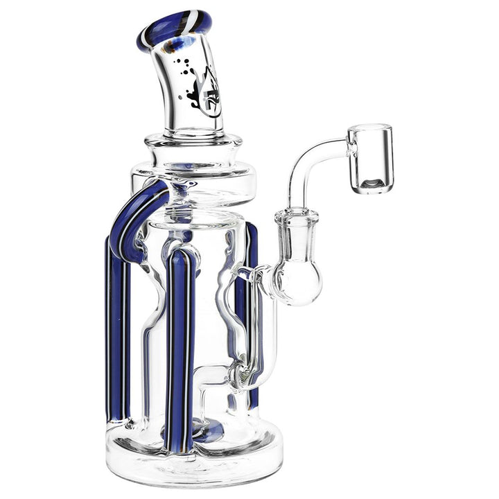 Pulsar Wig Wag Space Station Recycler Glass Dab Rig | 8.5" | 14mm F - Headshop.com