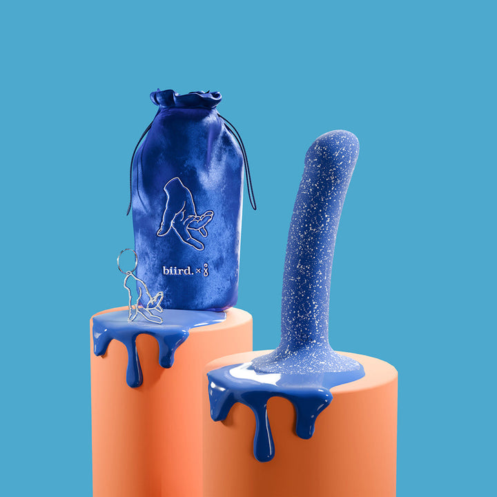 Biird Bae 5.9 in. Soft Silicone Dildo with Suction Cup Base Jouissance Club Edition - Headshop.com