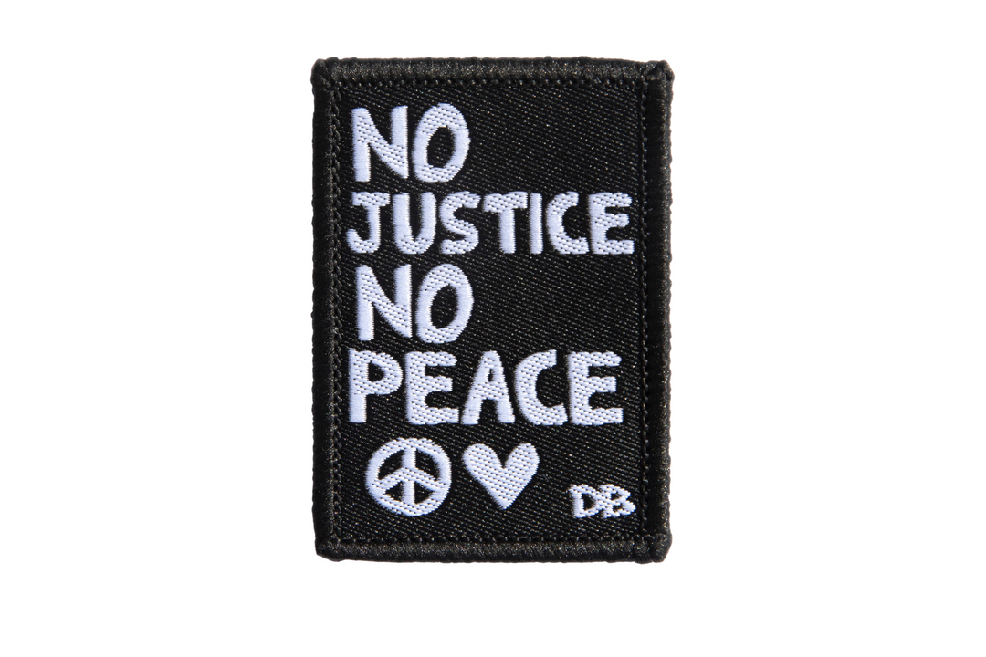 No Justice No Peace Patch - Headshop.com