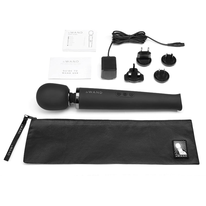 Le Wand Rechargeable Massager Black - Headshop.com