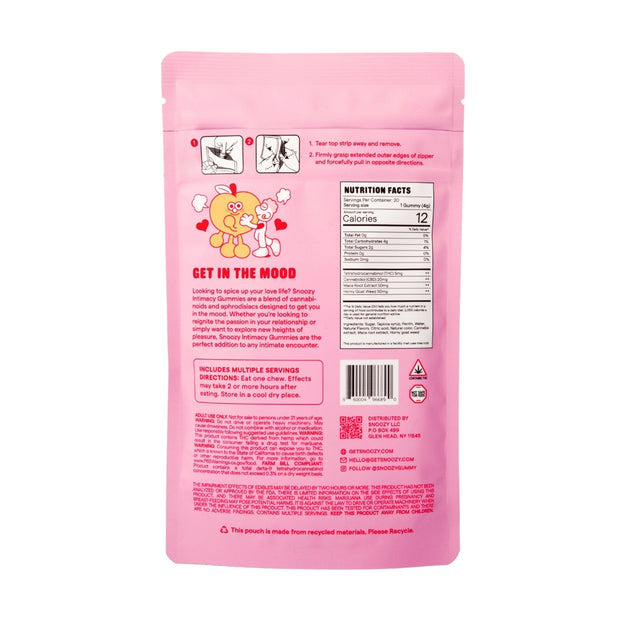 Snoozy Love Is All You Need Arousal Gummies - Headshop.com