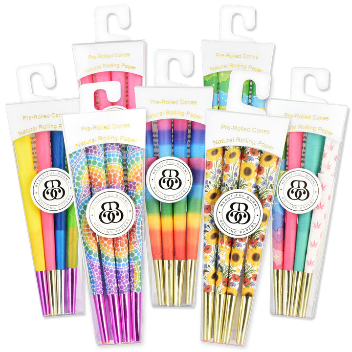 Beautiful Burns Pre-Rolled Cones - 8pk - Headshop.com
