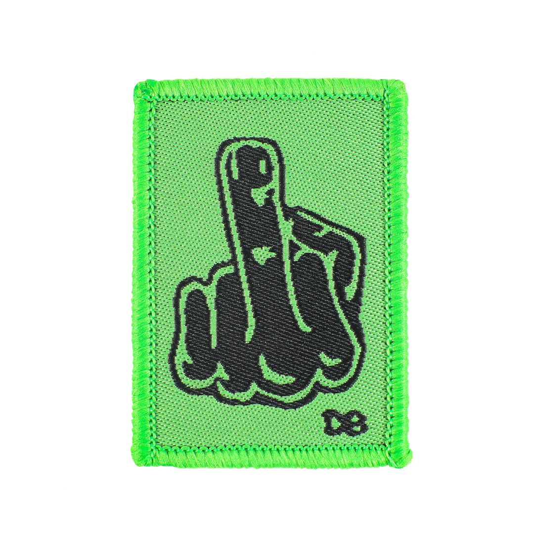 Dime Bags Middle Finger Patch - Headshop.com