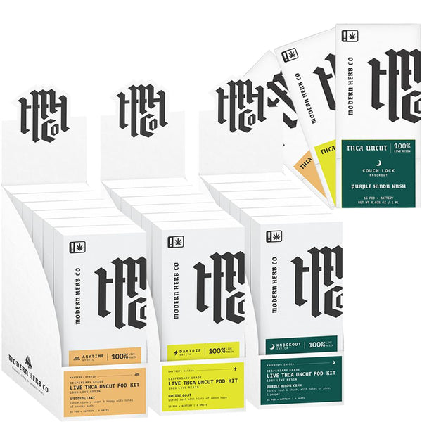 Modern Herb Co Live Uncut THCA Pod Starter Kit - 1g Modern Herb Co Live Uncut THCA Pod Starter Kit - 1g