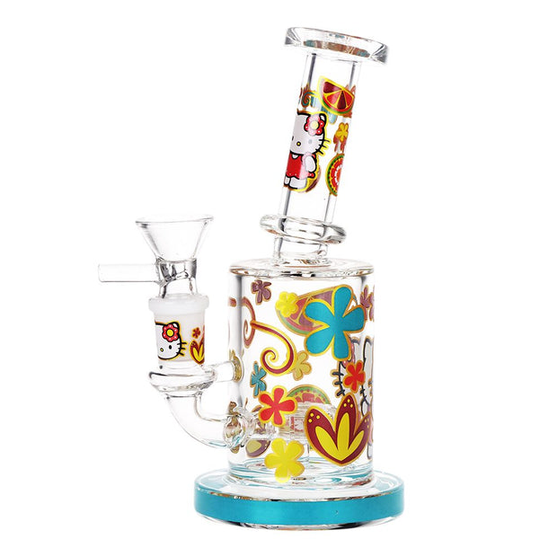 Salutations Hello Kitty Glass Water Pipe | 6.25" | 14mm F