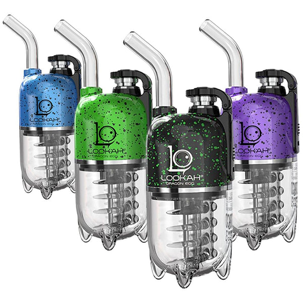 Lookah Dragon Egg eRig Bubbler | Spatter Edition | 950mAh Lookah Dragon Egg eRig Bubbler | Spatter Edition | 950mAh