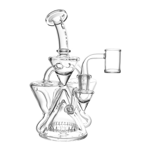 Pulsar Dual Recycler Glass Dab Rig - 7.75" / 14mm F Pulsar Dual Recycler Glass Dab Rig - 7.75" / 14mm F
