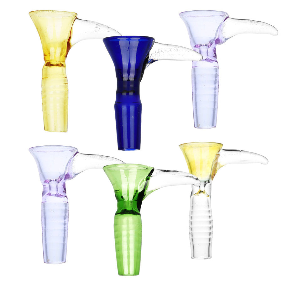 6PC BUNDLE - Bird Beak Herb Slide - 14mm M / Assorted Colors - Headshop.com
