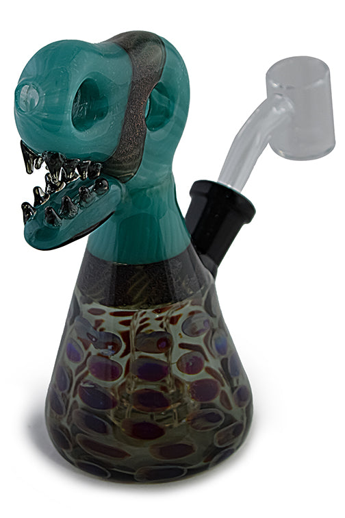 Dino Head Dichro Glass Rig Dino Head Dichro Glass Rig