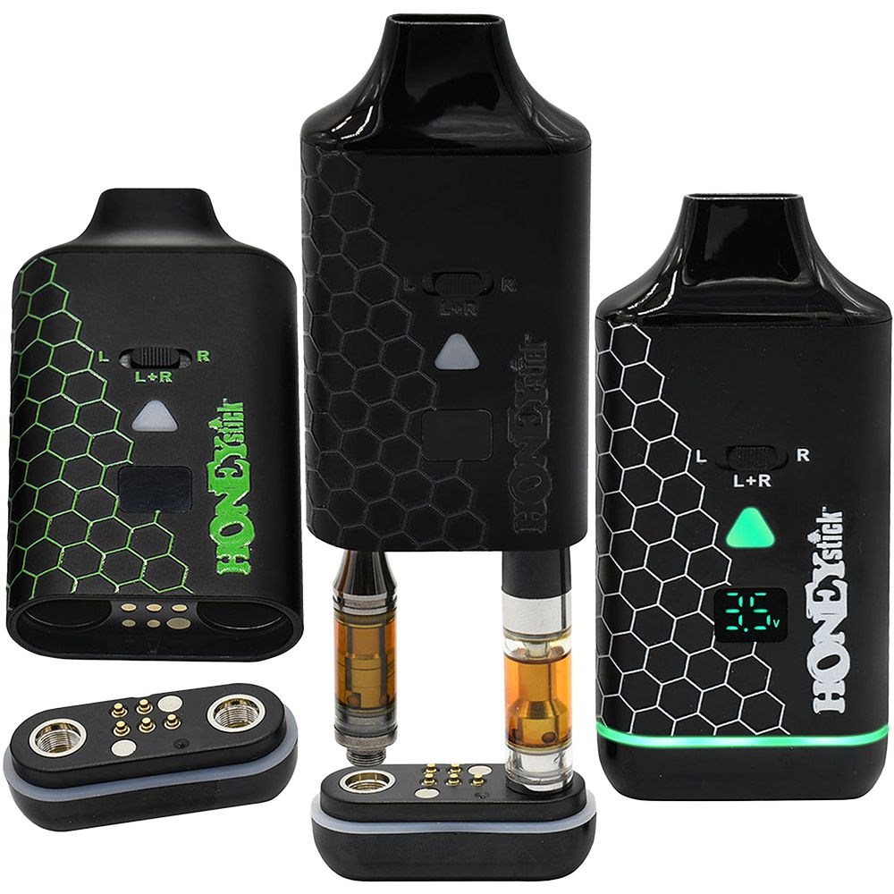 HoneyStick DUO VV 510 Vape Battery - 650mAh / 15ct - Headshop.com