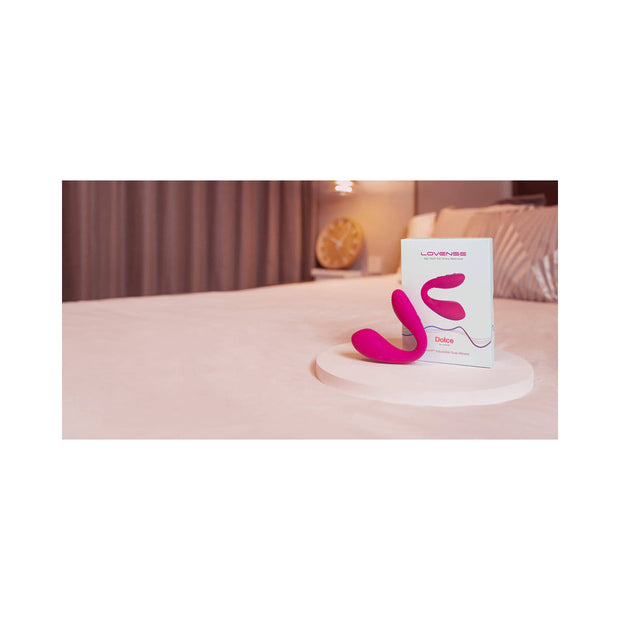 Lovense Dolce Bluetooth Adjustable Dual Vibrator - Headshop.com