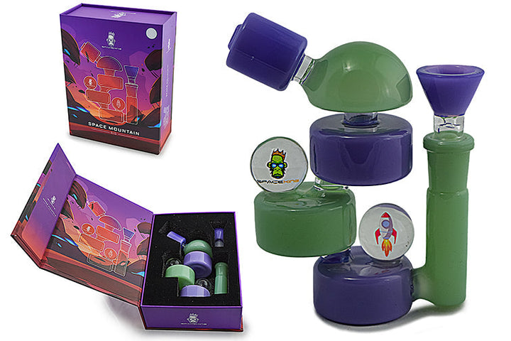 Space King Glass - 'Space Mountain' Bong - Headshop.com