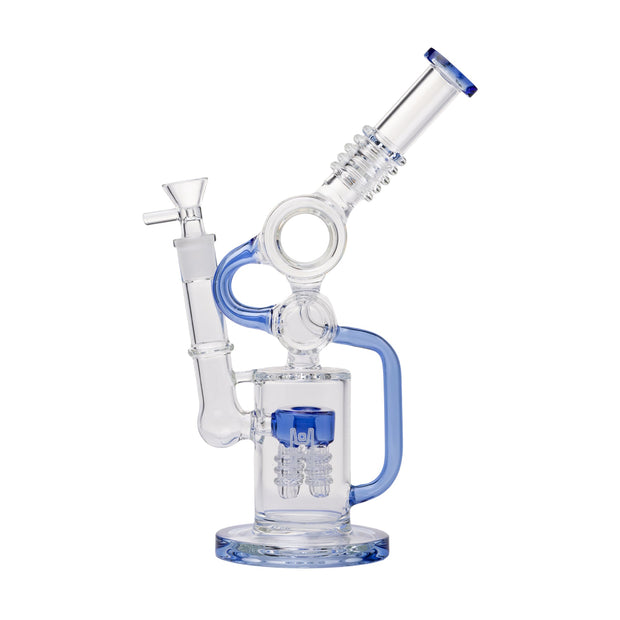 Human Grade Raygun Glass Water Pipe Percolator