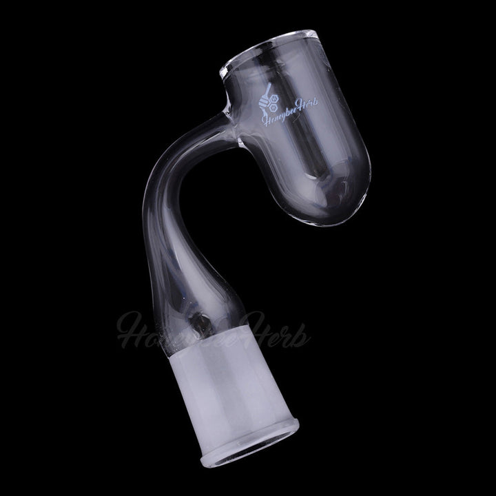 HONEY BEVEL DEEP BOWL QUARTZ BANGER - 90° DEGREE | BL - Headshop.com