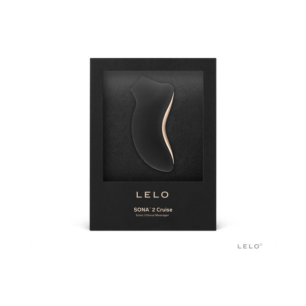 LELO SONA 2 Cruise Rechargeable Clitoral Stimulator Black - Headshop.com