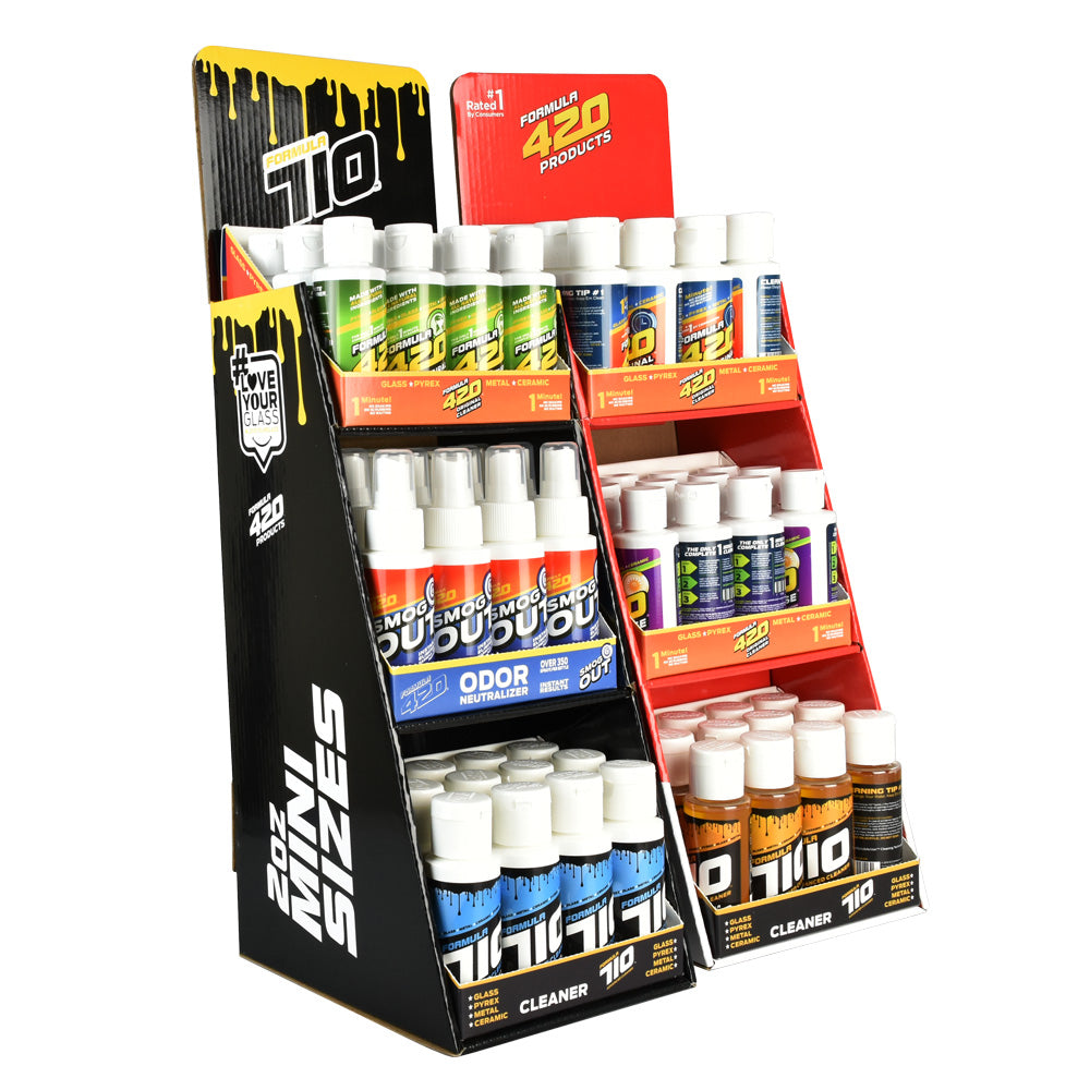 Formula 420 / 710 Cleaner - 2oz / Assorted - 72PC DISPLAY - Headshop.com