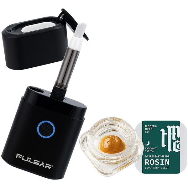 Pulsar Hot Knife Box w/ Modern Herb Co THCA Rosin Dabs Kit Pulsar Hot Knife Box w/ Modern Herb Co THCA Rosin Dabs Kit