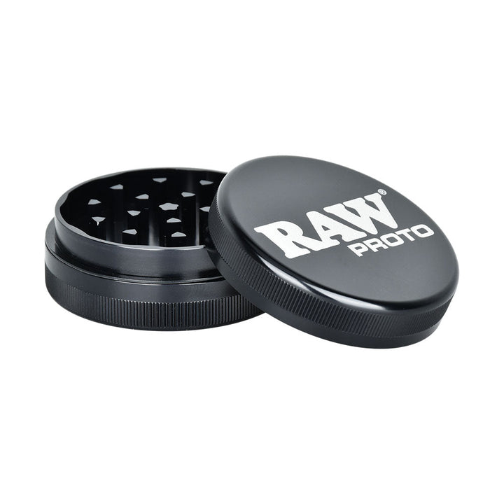 RAW Prototype Limited Edition Aluminum Grinder | 2pc | 2.5" - Headshop.com