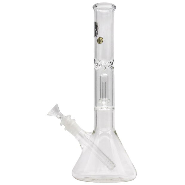 LA Pipes Single or Double Showerhead Perc Beaker Bong - Headshop.com