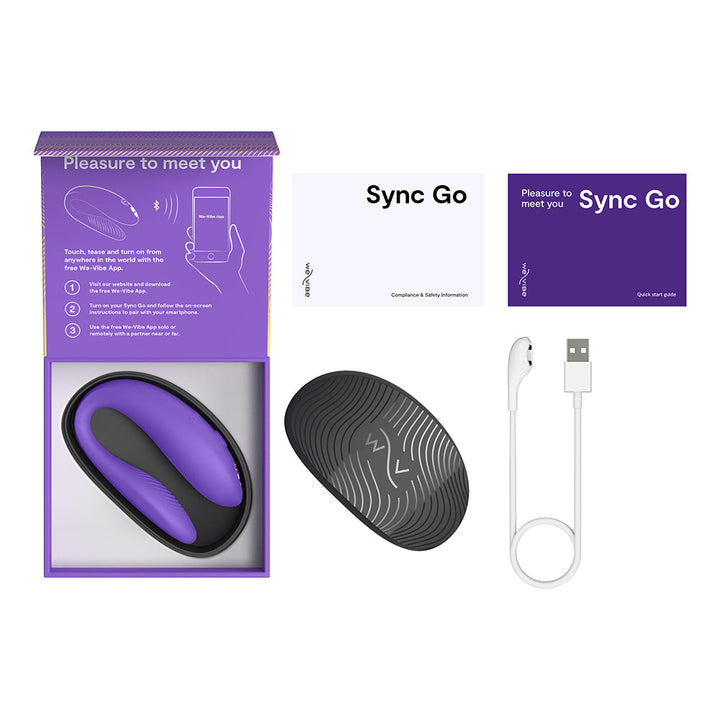 We-Vibe Sync Go Light Purple - Headshop.com