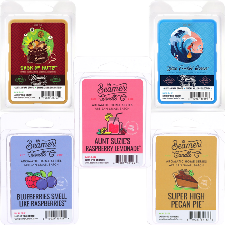 Beamer Candle Co. Smoke Killer Collection Artisan Wax Drops | 2.4oz - Headshop.com