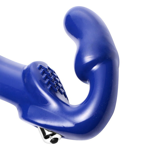 Strap U Revolver II Strapless Strap On Dildo (Blue) - Headshop.com