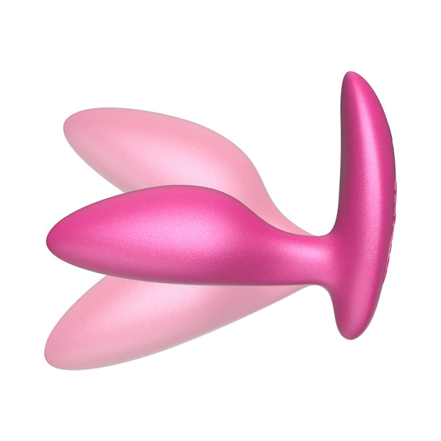 We-Vibe Ditto+ Rechargeable Remote-Controlled Silicone Vibrating Anal Plug Cosmic Pink - Headshop.com