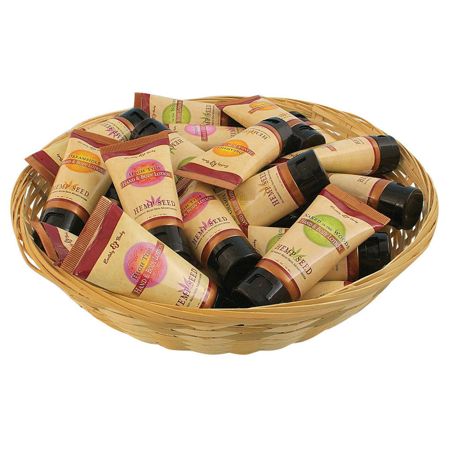 Earthly Body Hemp Seed Hand & Body Lotion - 1oz/Assorted Scents - 50PC DISP - Headshop.com