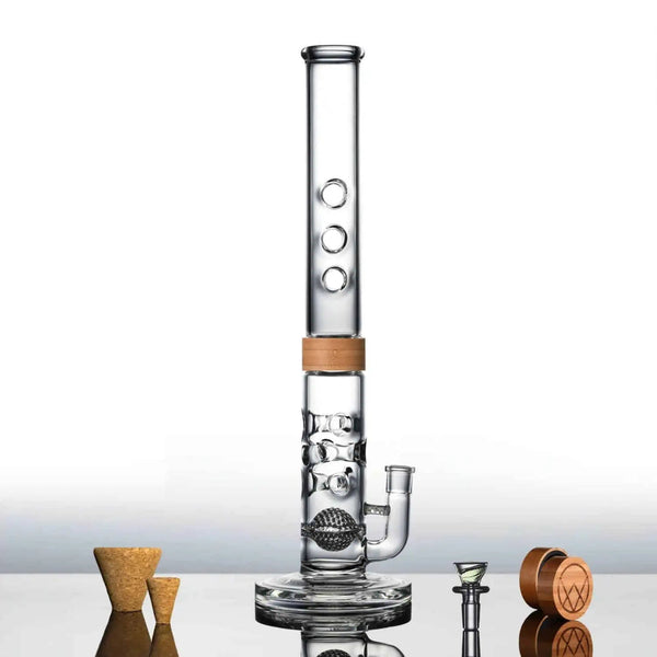Vitae Glass 18"Swiss Sphere + Trio Origin Bong Vitae Glass 18"Swiss Sphere + Trio Origin Bong