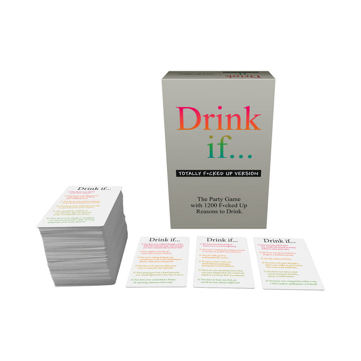 Drink If... Totally F*cked Up Version Game - Headshop.com