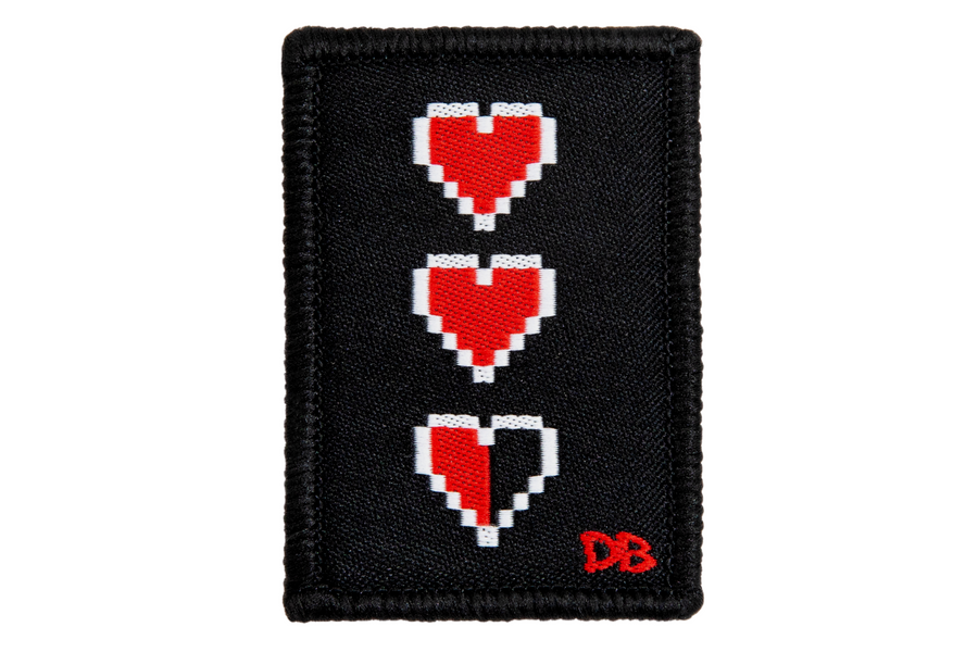 Pixel Hearts Patch - Headshop.com