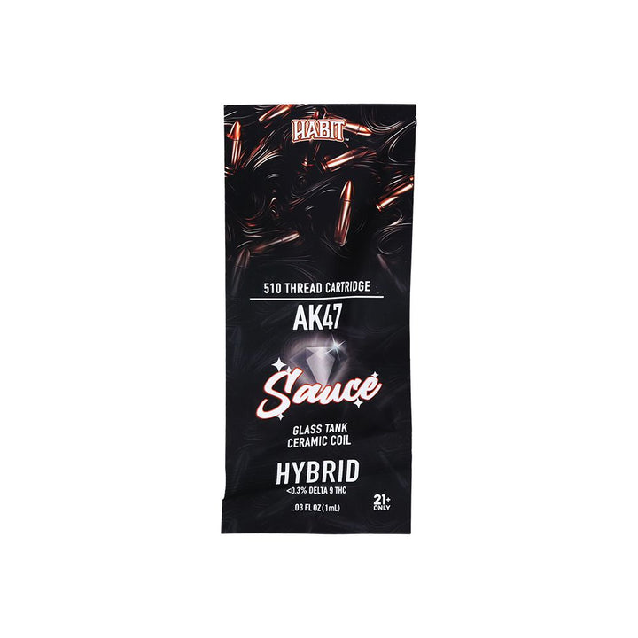 Habit THCA Sauce Ceramic Coil Cartridge | 1g | 10ct - Headshop.com