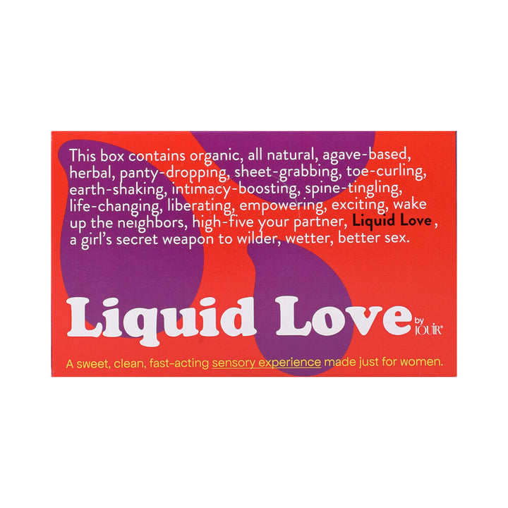 Liquid Love by Jouir Drink Up Get Down Sweet Sexual Supercharger 12-Pack Display - Headshop.com