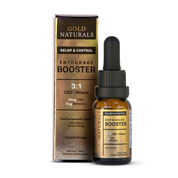Gold Naturals Entourage (Booster) Tincture Gold Naturals Entourage (Booster) Tincture