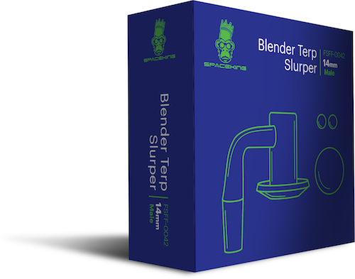 Space King Blender Terp Slurper (Dark Blue) - Headshop.com