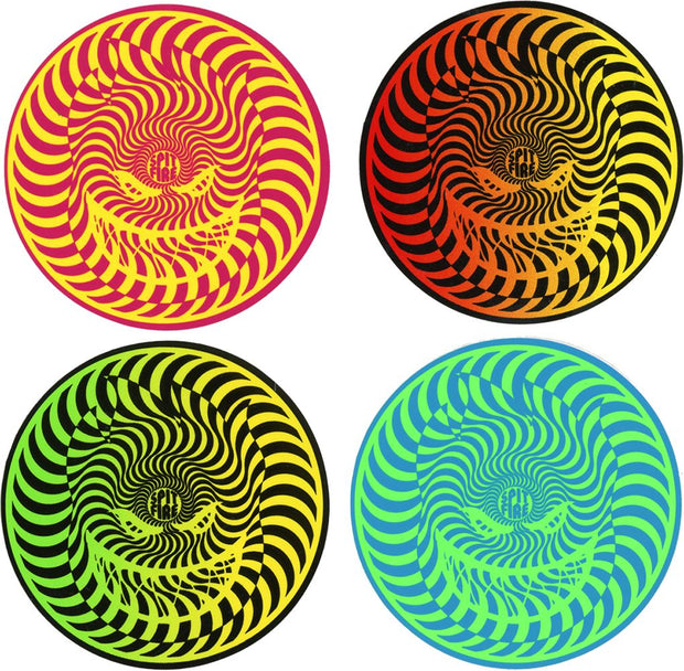 Spitfire Logo Psychedelic Sticker - Headshop.com