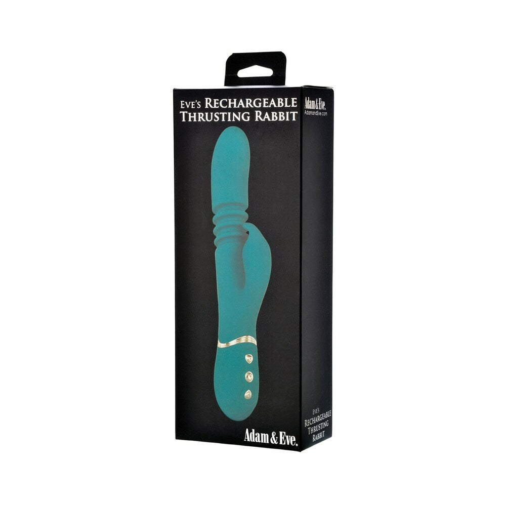Adam & Eve's Silicone Remote Control Rabbit Ring - Purple