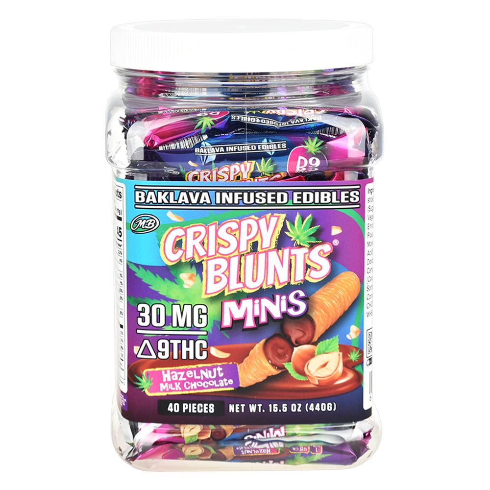 Crispy Blunts D9 Minis - 30mg/pc 40ct - Headshop.com