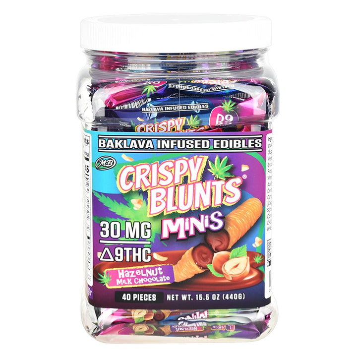 Crispy Blunts D9 Minis - 30mg/pc 40ct - Headshop.com