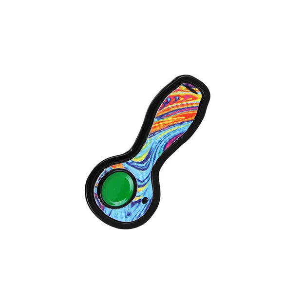 Wood Rocket Soft Enamel Lapel Pin - Swirly Pipe - Headshop.com