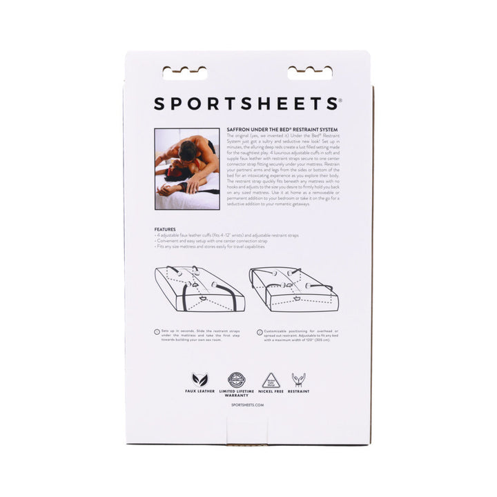 Sportsheets Saffron Under the Bed Restraint System - Headshop.com