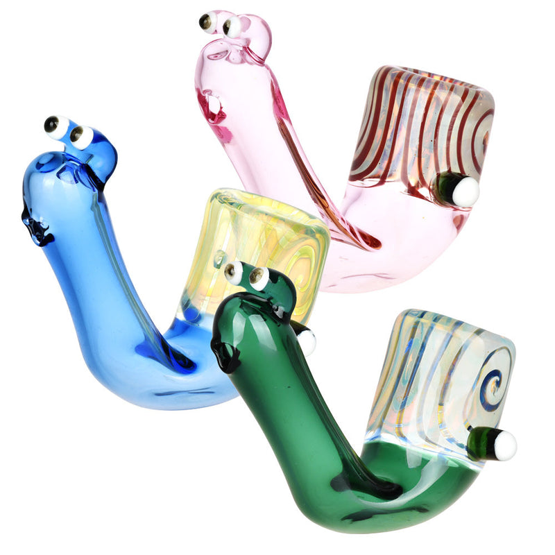 Sassy Snail Hand Pipe - 3.5" / Colors Vary - Headshop.com