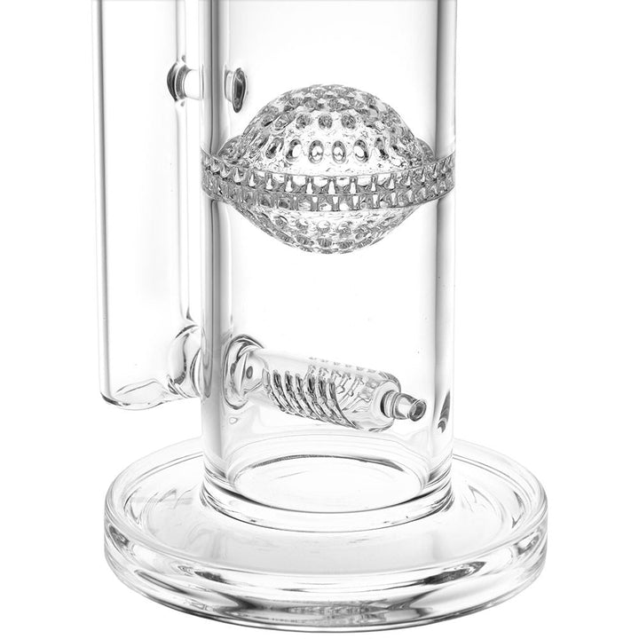 Pulsar Triple Treat Straight Tube Water Pipe - 17" / 19mm F / Clear - Headshop.com