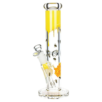 Pulsar Sweet Nectar Design Series Straight Tube Water Pipe | 12" | 14mm F - Headshop.com
