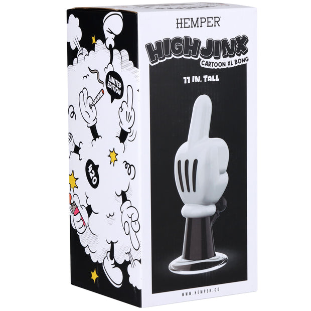 Hemper High Jinx Cartoon Glass Water Pipe | 14mm F - Headshop.com