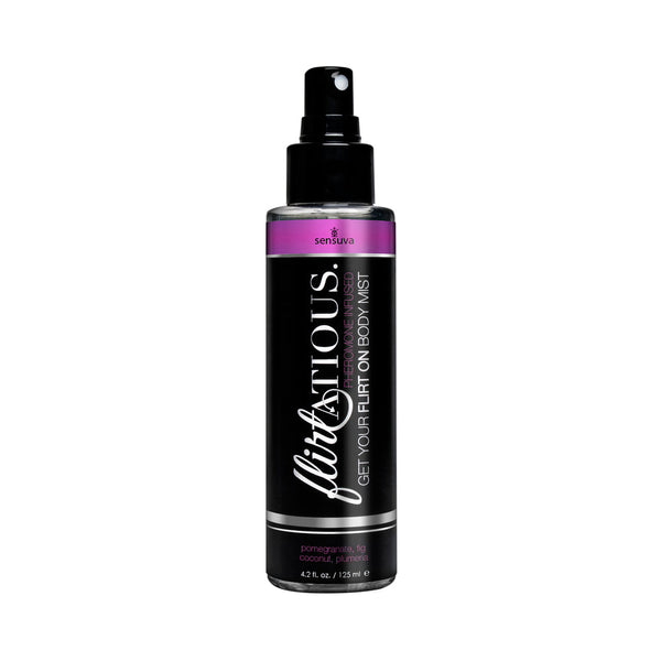 Sensuva Flirtatious Pheromone Body Mist Pomegranate 4.2 oz. Sensuva Flirtatious Pheromone Body Mist Pomegranate 4.2 oz.