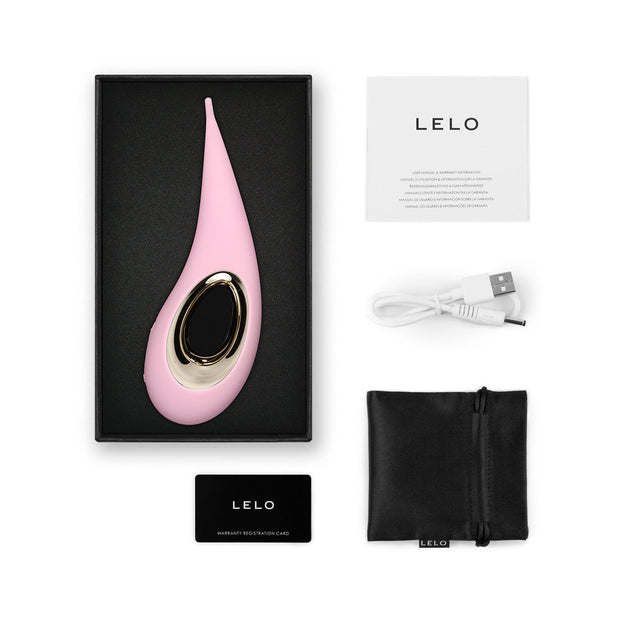 LELO DOT Elliptical Clitoral Stimulator Pink - Headshop.com