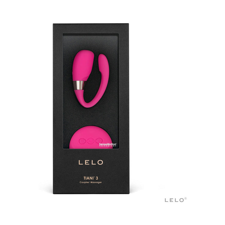 LELO TIANI 3 Rechargeable Dual Stimulation Couples Vibrator With Remote Cerise - Headshop.com